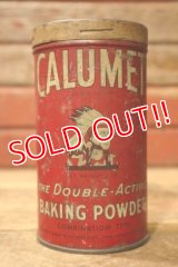 dp-241106-11 CALUMET BAKING POWDER / 1930's 1 LB. CAN
