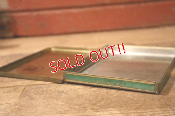 画像5: dp-241106-14 LUCKY STRIKE / 1930's Tin Case "Merry Christmas"