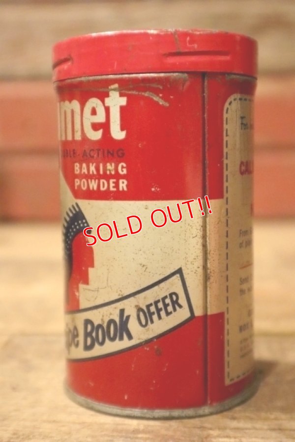 画像4: dp-241027-24 Calumet BAKING POWDER / 1950's 1/2 LB. CAN