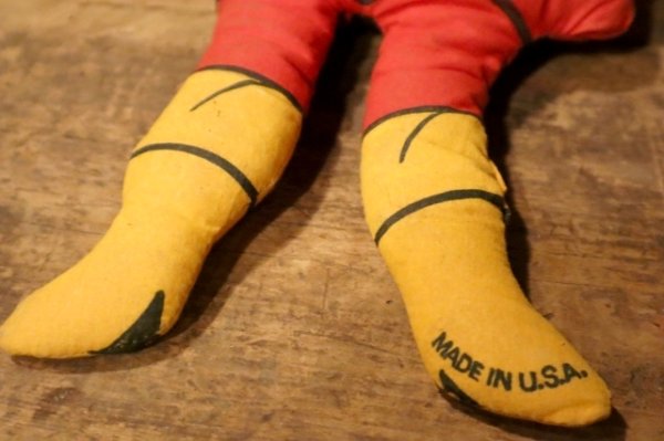 画像10: ct-241027-15 BURGER KING / The King 1970's Pillow Doll【ダメージ有】