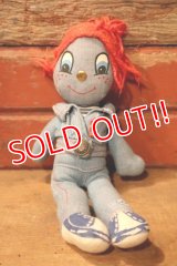 ct-241008-82 LEVI'S / Knickerbocker 1970's Denim Rag Doll Boy