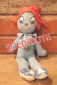 ct-241008-82 LEVI'S / Knickerbocker 1970's Denim Rag Doll Boy