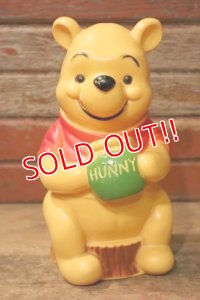 ct-241008-36 Winnie the Pooh / PLAY PAL PLASTIC 1970's Plastic Coin Bank