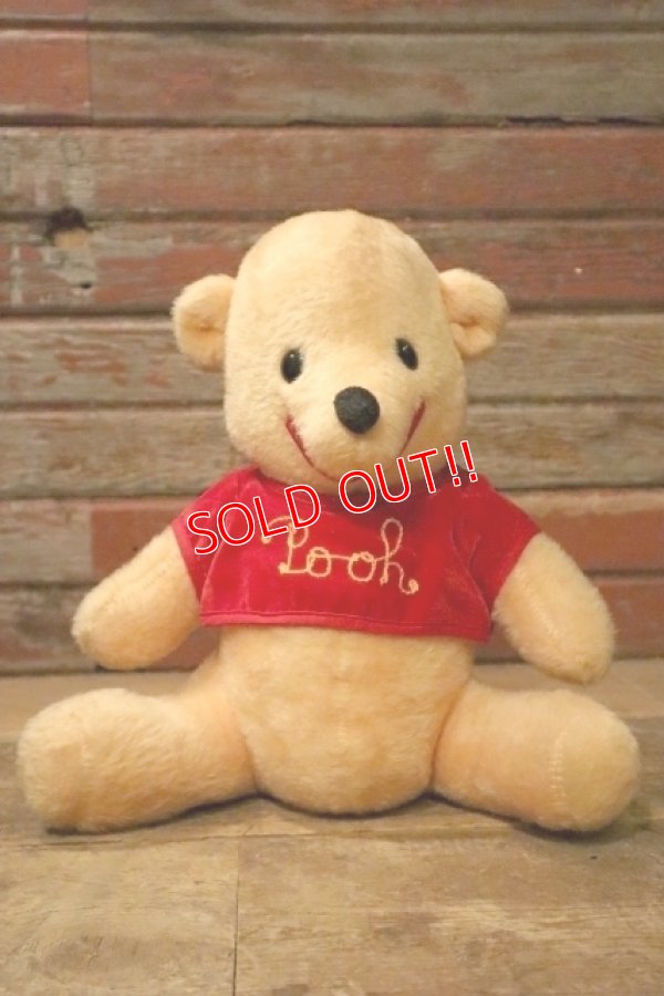 画像1: ct-241008-38 Winnie the Pooh / 1970's-1980's Plush Doll