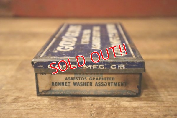 画像6: dp-240605-02 GOOD MFG. Co, INC / 〜1950's "GOOD" GOODS WASHER TIN BOX