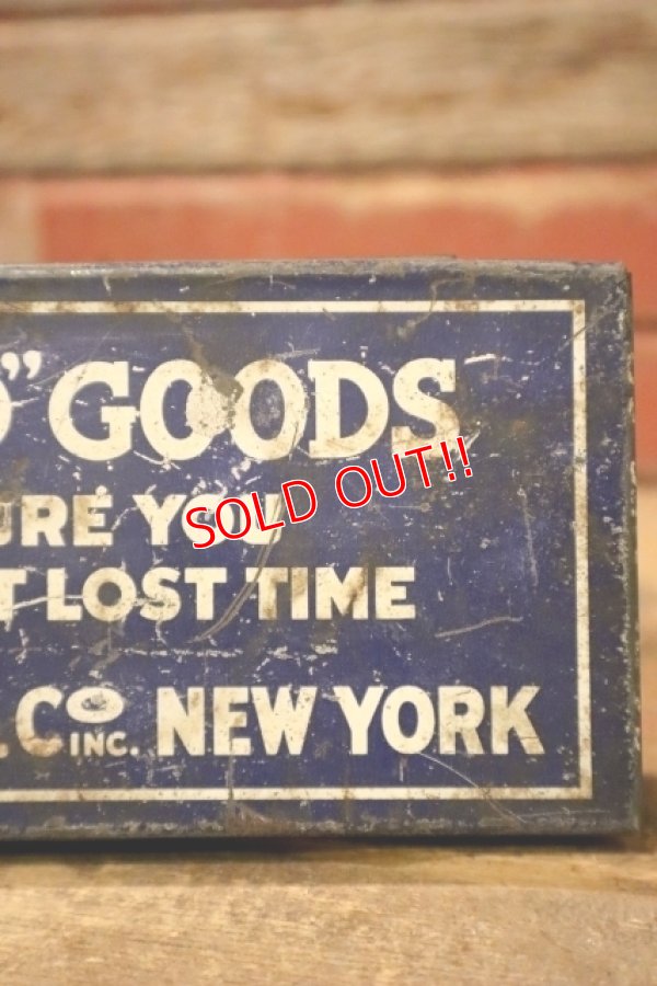 画像3: dp-240605-02 GOOD MFG. Co, INC / 〜1950's "GOOD" GOODS WASHER TIN BOX