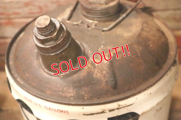 画像6: dp-240911-47 CO-OP / 1960's 5 U.S. GALLONS MOTOR OIL CAN