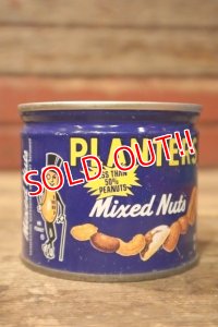 ct-241106-16 PLANTERS / MR.PEANUT 1960's-1970's Mixed Nuts Tin Can