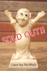 ct-220901-15 R & W BERRIES 1970s Message Doll "I Love You This Much"