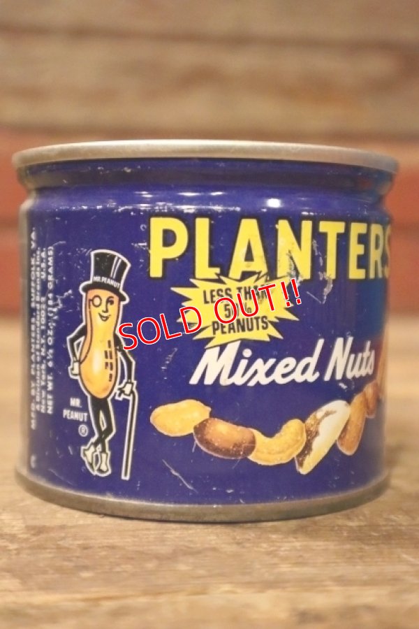 画像3: ct-241106-16 PLANTERS / MR.PEANUT 1960's-1970's Mixed Nuts Tin Can