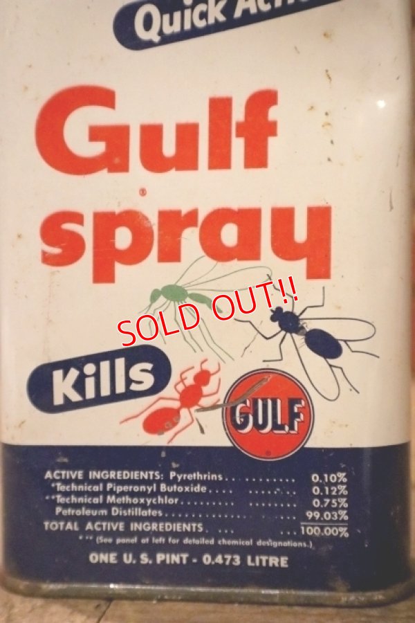画像2: dp-220401-119 Gulf / 1960's Gulf Spray Can (10)