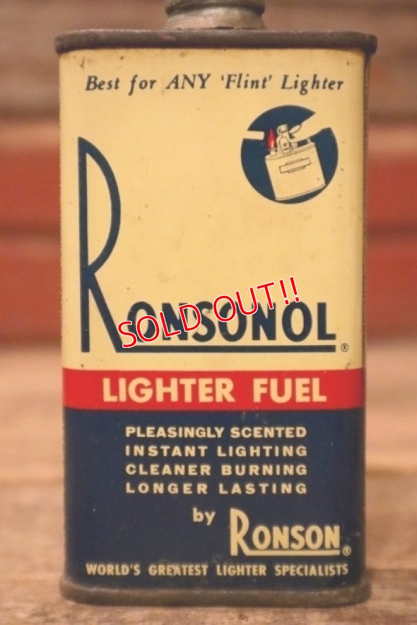 画像3: dp-241027-20 RONSON / RONSONOL LIGHTER FUEL HANDY OIL CAN