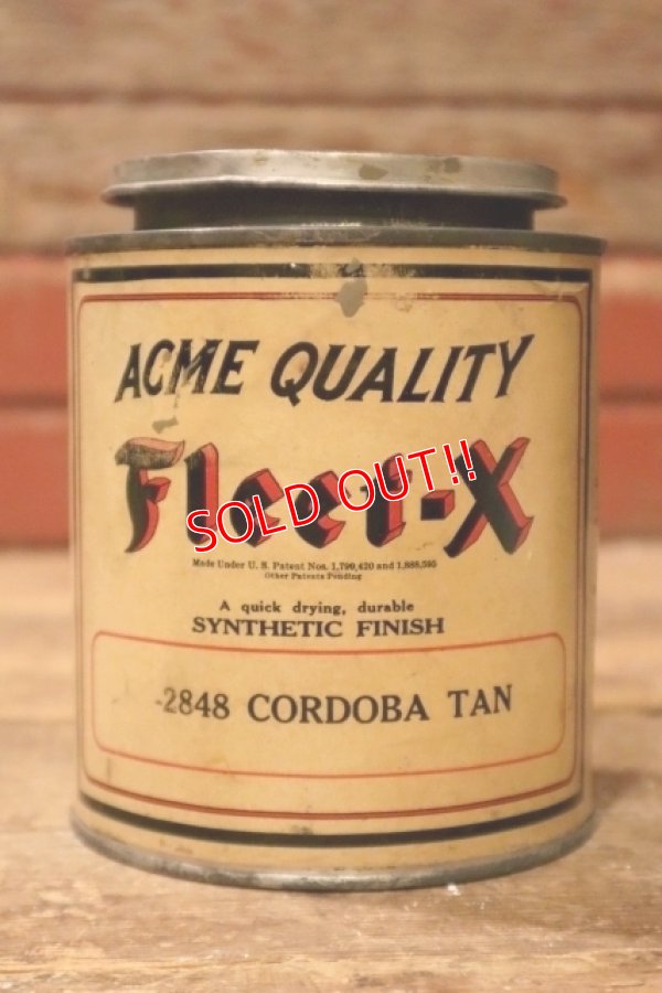 画像1: dp-241106-52 ACME QUALIY Fleet-X SYNTHETIC FINISH CAN