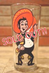 gs-241201-02 Pancho's Mexican Buffet / PEPSI 1975 Collector Series Glass