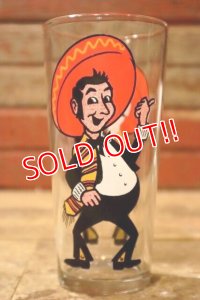 gs-241201-02 Pancho's Mexican Buffet / PEPSI 1975 Collector Series Glass