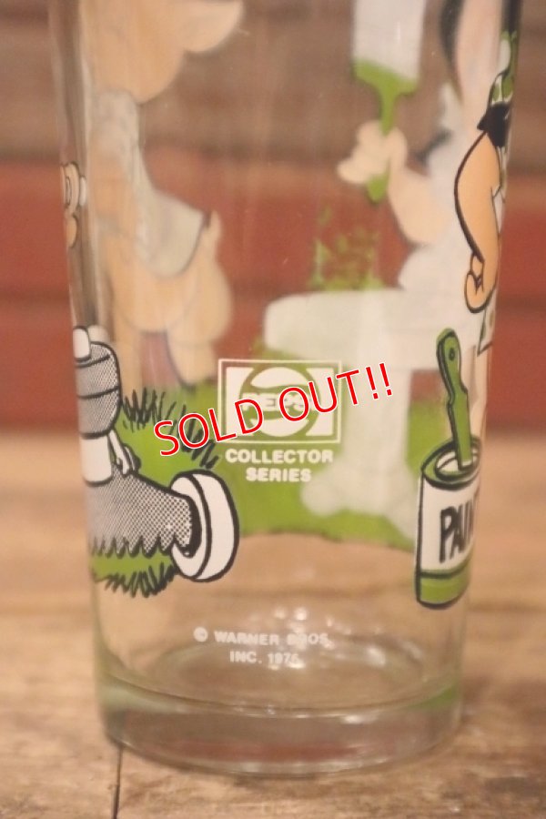 画像5: gs-241106-08 Porky Pig & Petunia Pig / PEPSI 1976 Collector Series Glass