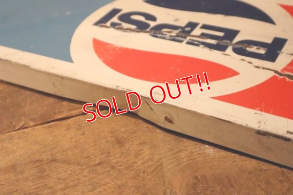 画像7: dp-241027-01 PEPSI / 1970's-1980's Metal Sign