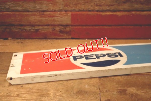 画像6: dp-241027-01 PEPSI / 1970's-1980's Metal Sign
