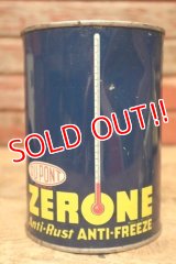 dp-240508-58 DU PONT / ZERONE anti-freeze ANTI-RUST One U.S. Quart Can
