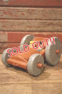 ct-241008-66 The Flintstones / Child Guidance 1976 Flip Pull Car Toy
