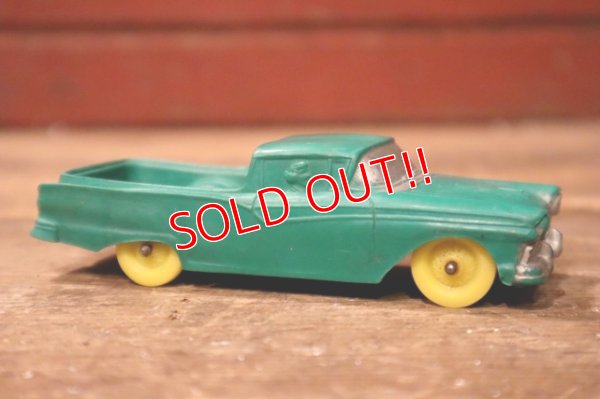 画像4: dp-241008-05 Auburn Rubber Toy / 1950's Ford Ranchero Pickup Truck Toy