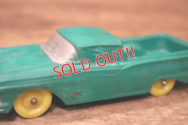 画像3: dp-241008-05 Auburn Rubber Toy / 1950's Ford Ranchero Pickup Truck Toy