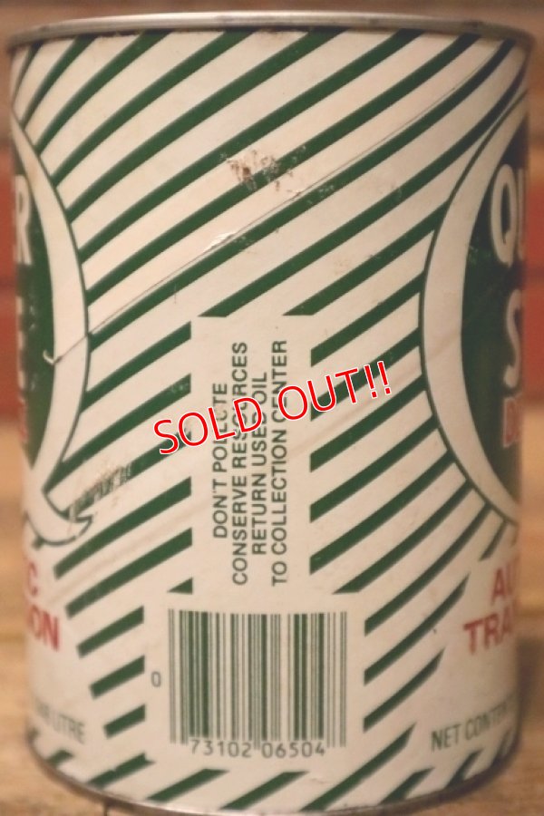 画像5: dp-240207-18 QUAKER STATE / DEXRON II AUTOMATIC TRANSMISSION FLUID One U.S. Quart Can