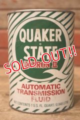 dp-240207-18 QUAKER STATE / DEXRON II AUTOMATIC TRANSMISSION FLUID One U.S. Quart Can