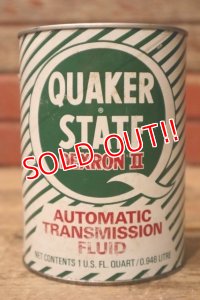 dp-240207-18 QUAKER STATE / DEXRON II AUTOMATIC TRANSMISSION FLUID One U.S. Quart Can