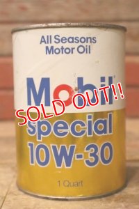 dp-240207-18 Mobil / Special 10W-30 One U.S. Quart Motor Oil Can
