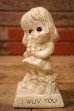 画像1: ct-220901-15 WALLACE BERRIE & Co 1973 Message Doll "I WUB YOU" (1)