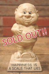 ct-220901-15 WALLACE BERRIE & Co 1973 Message Doll "HAPPINESS IS A SCALE THAT LIFE"