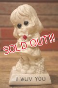 ct-220901-15 WALLACE BERRIE & Co 1973 Message Doll "I WUB YOU"