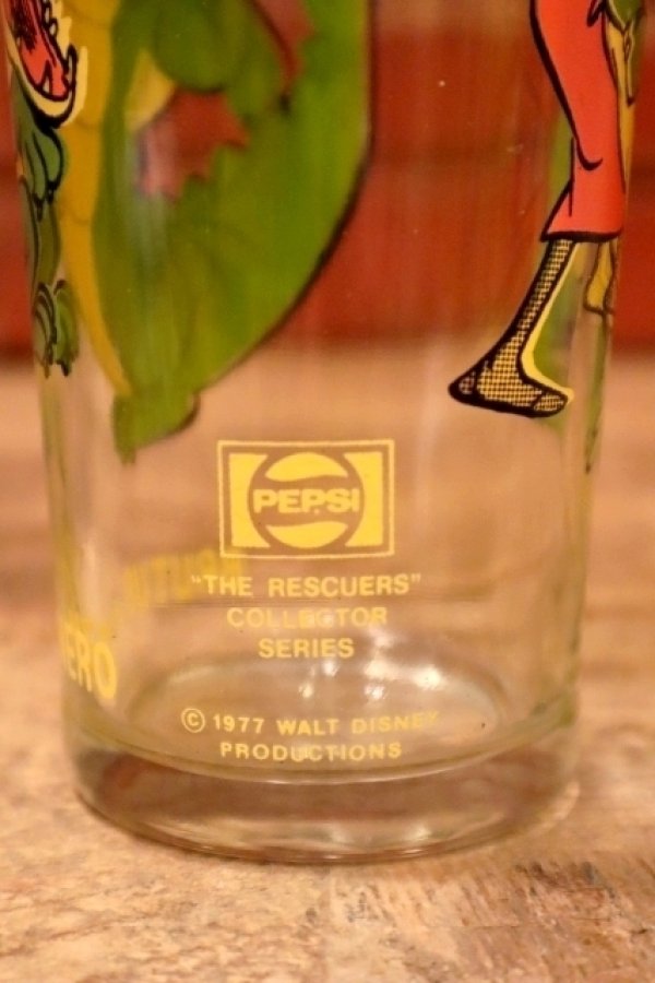 画像5: gs-230414-15 The Rescuers / Brutus and Nero PEPSI 1977 Collectors Series Glass