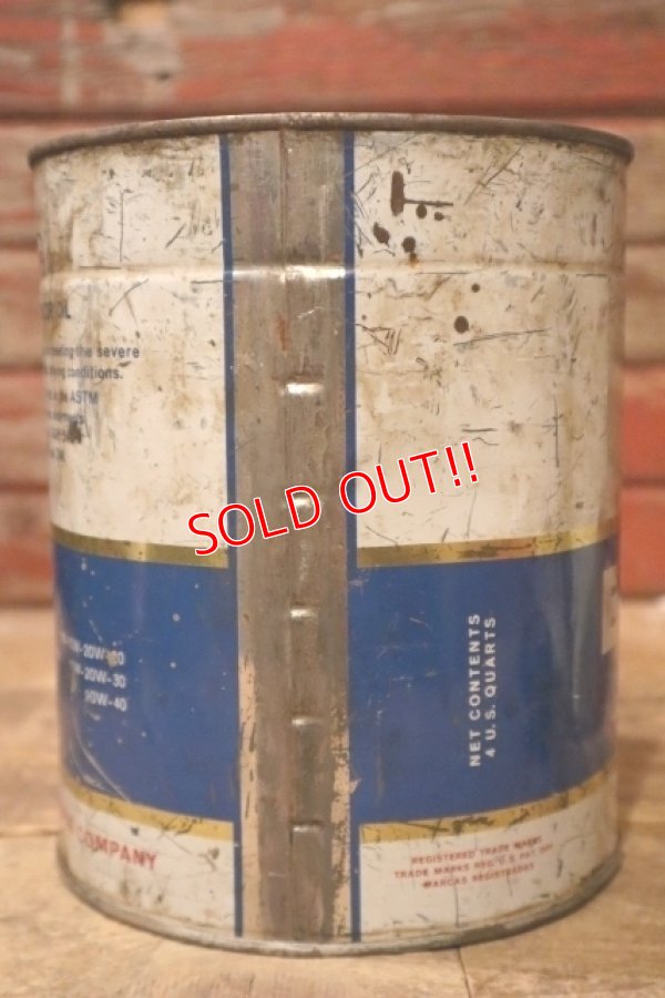 画像6: dp-241225-05 HUMBLE OIL & REFINING COMPANY / Esso EXTRA MOTOR OIL 1960's 4 U.S. Quarts Can