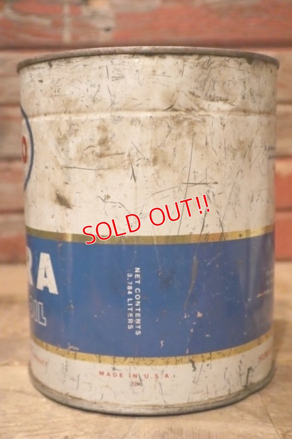 画像5: dp-241225-05 HUMBLE OIL & REFINING COMPANY / Esso EXTRA MOTOR OIL 1960's 4 U.S. Quarts Can