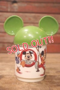 ct-241225-20 Walt Disney World ・ Mickey Mouse Club / Deka 1970's Plastic Mug