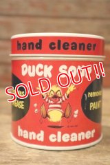 dp-241225-04  DUCK SOUP COAP. / 1950's hand cleaner Can