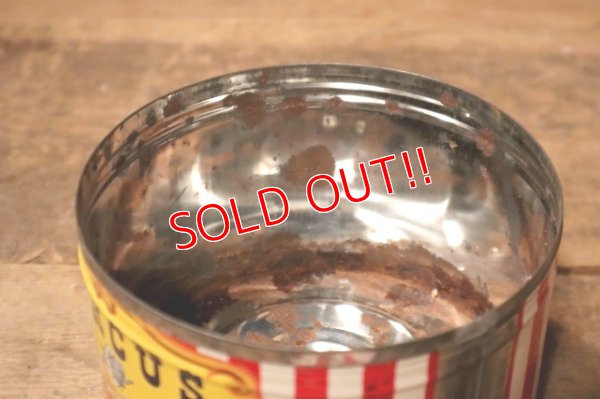 画像8: dp-241230-11 CIRCUS FOODS , INC. / 1950's CIRCUS PEANUTS CAN