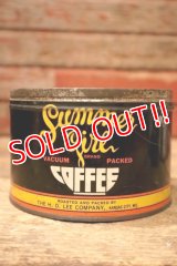 dp-241225-02 H. D. LEE COMPANY / Summer Girl Brand Coffee 1940's Tin Can