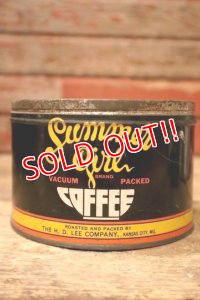 dp-241225-02 H. D. LEE COMPANY / Summer Girl Brand Coffee 1940's Tin Can