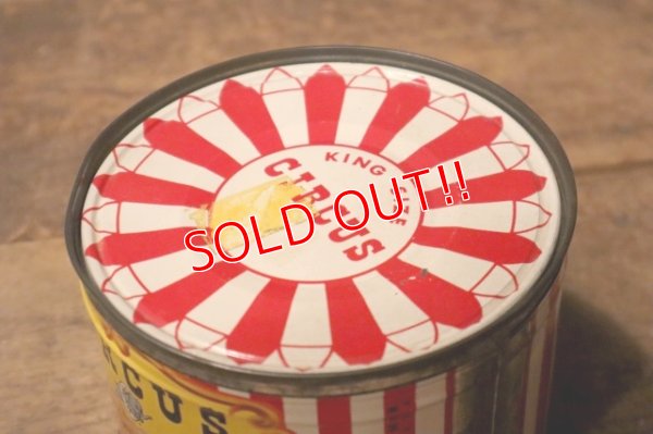画像7: dp-241230-11 CIRCUS FOODS , INC. / 1950's CIRCUS PEANUTS CAN