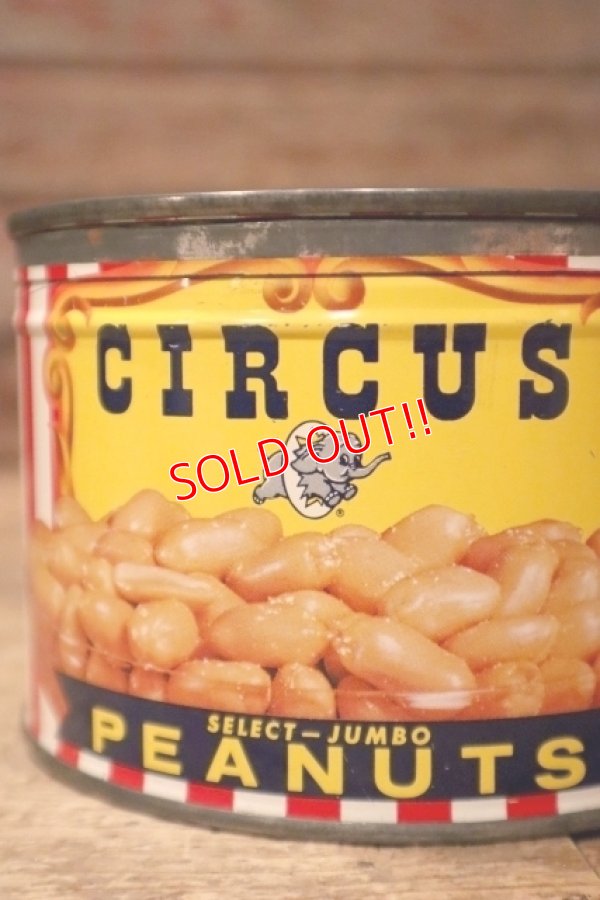 画像3: dp-241230-11 CIRCUS FOODS , INC. / 1950's CIRCUS PEANUTS CAN