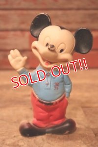 ct-241230-01 Mickey Mouse / 1960's Rubber Squeaky Doll