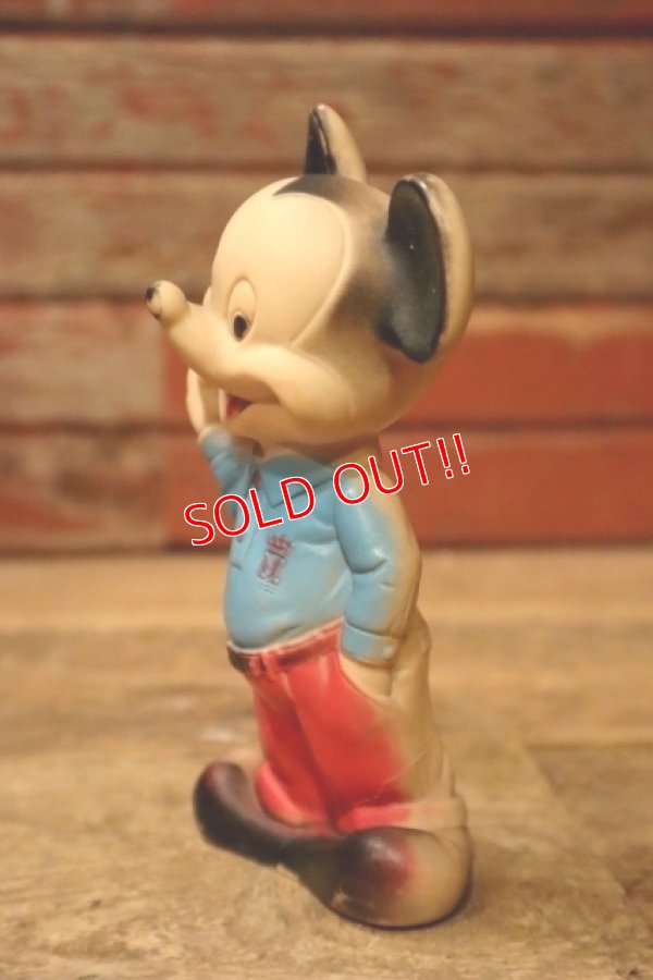 画像5: ct-241230-01 Mickey Mouse / 1960's Rubber Squeaky Doll