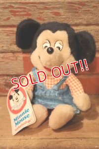 ct-241225-14 Minnie Mouse / Knickerbocker 1970's Plush Doll