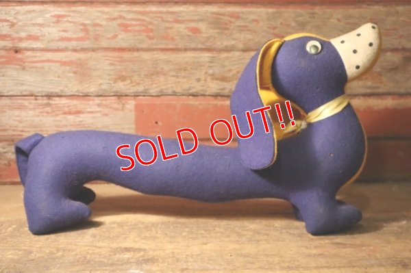 画像4: ct-250107-11 Collegiate 1950's College Mascot Doll "ND" Dachshund 