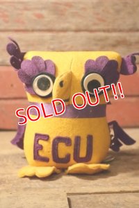 ct-250107-11 Collegiate 1950's College Mascot Doll "ECU" Oogie Owl