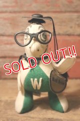 ct-250107-11 Collegiate 1950's College Mascot Doll "W" Bird Brain