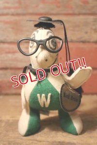 ct-250107-11 Collegiate 1950's College Mascot Doll "W" Bird Brain
